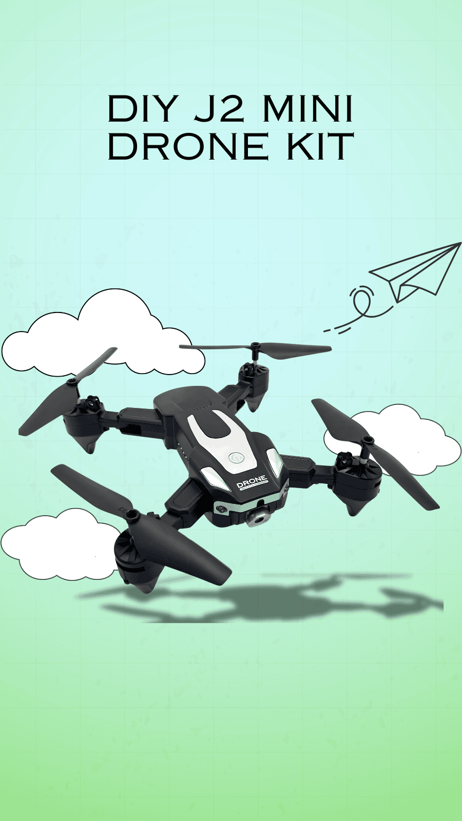 DIY J2 Mini Drone Kit
